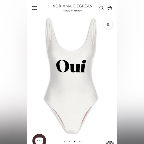 Adriana Degreas OUI LOW-CUT SWIMSUIT - Picture 2 of 5